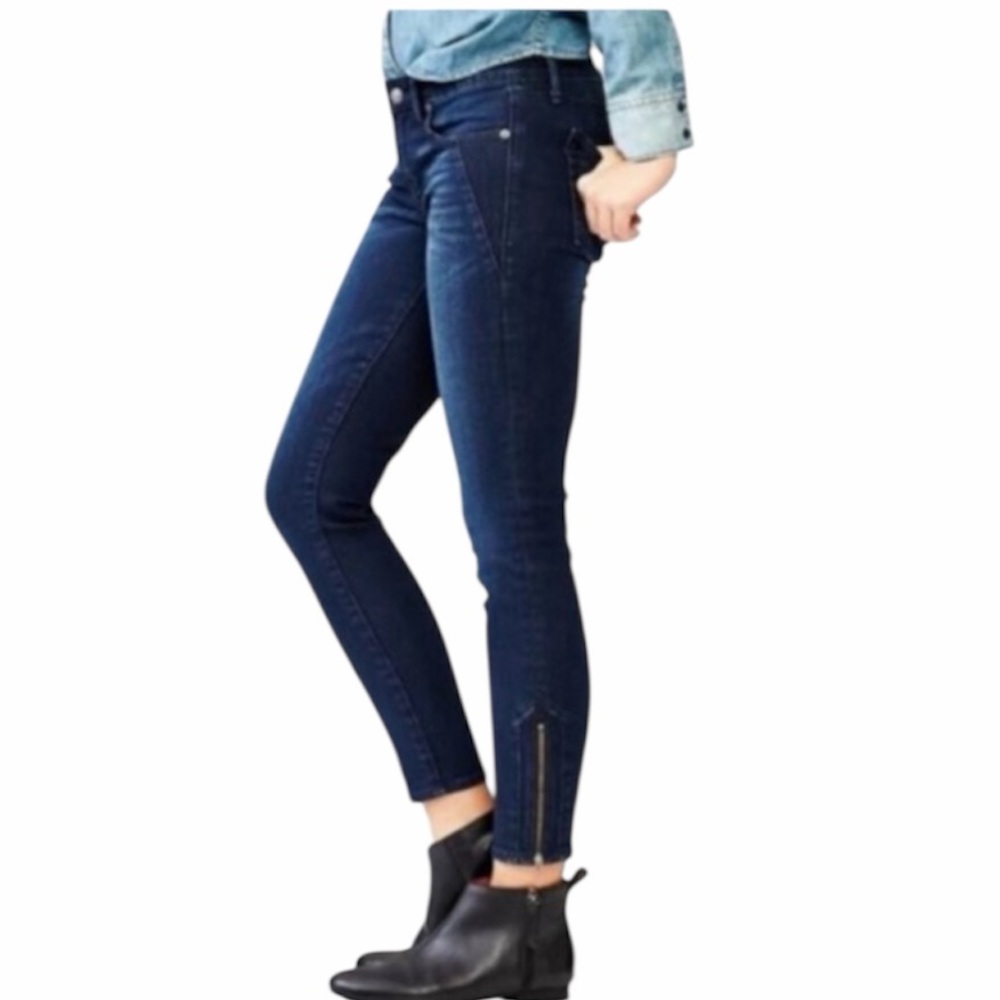 Gap 1969‎ Motto Zip Always Skinny Skimmer Jeans Size 29 Tall